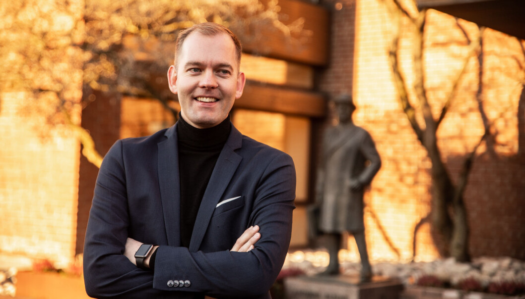 IKT-leder Sondre Andersen i Sandefjord Kommune forteller at «innbyggerappen» er en del av kommunens smartby-satsing. IKT-leder Sondre Andersen i Sandefjord Kommune forteller at «innbyggerappen» er en del av kommunens smartby-satsing.