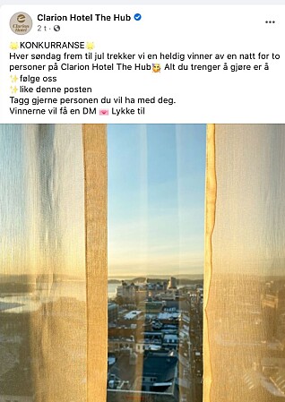 Oppfordringen fra The Hub om «tagg gjerne personen du vil ha med deg» er i beste fall i «gråsonen» mener Valen-Utvik.. Oppfordringen fra The Hub om «tagg gjerne personen du vil ha med deg» er i beste fall i «gråsonen» mener Valen-Utvik..