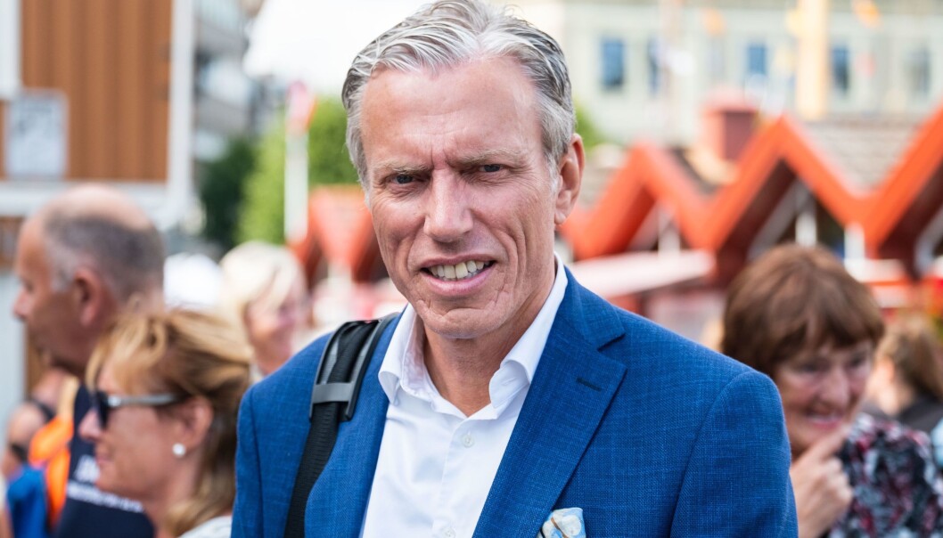 Rolv Erik Ryssdal, administerende direktør i Schibsted fotografert under Arendalsuka i 2019. Rolv Erik Ryssdal, administerende direktør i Schibsted fotografert under Arendalsuka i 2019.