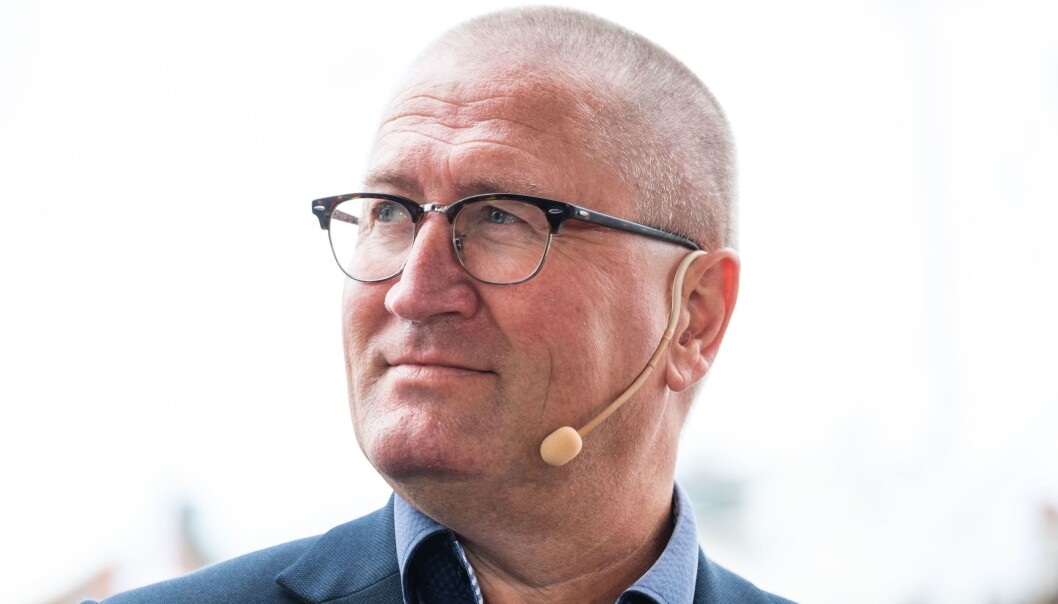 Mediepolitisk talsmann Geir Jørgen Bekkevold (KrF) under Arendalsuka. Mediepolitisk talsmann Geir Jørgen Bekkevold (KrF) under Arendalsuka.