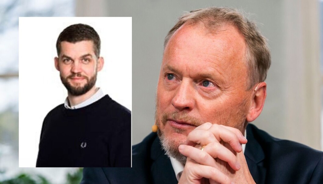 Anders Lundell jobber i dag som taleskriver for Raymond Johansen. Anders Lundell jobber i dag som taleskriver for Raymond Johansen.