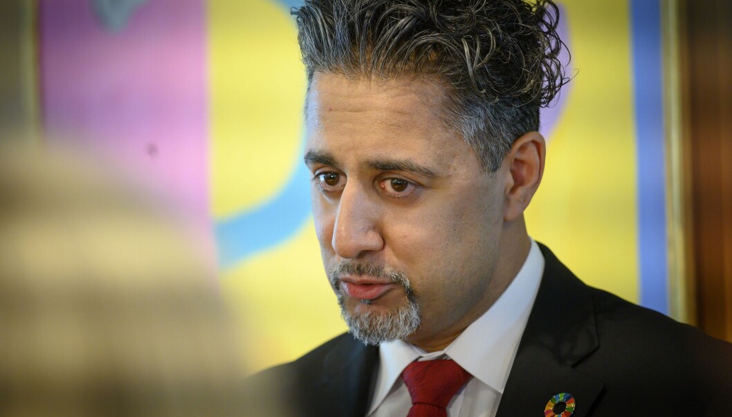 Kulturminister Abid Raja (V) reagerer på at Discovery vil følge saken videre. Kulturminister Abid Raja (V) reagerer på at Discovery vil følge saken videre.
