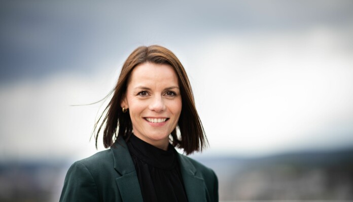 Kommunikasjonsdirektør Vibeke Hansen i DNB, som kan skilte med å ha kapret tredjeplassen på årets liste. Kommunikasjonsdirektør Vibeke Hansen i DNB, som kan skilte med å ha kapret tredjeplassen på årets liste.