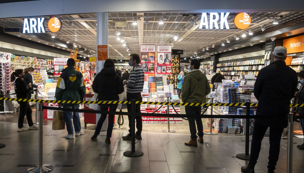 Bilde fra ARK bokhandel ved Storo Storsenter i Oslo. Foto: Terje Pedersen / NTB Bilde fra ARK bokhandel ved Storo Storsenter i Oslo. Foto: Terje Pedersen / NTB