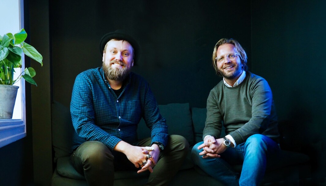 Creativ Lead Svein Egenæs (t.v) sammen med byråleder Thomas Lillebror Finne. Creativ Lead Svein Egenæs (t.v) sammen med byråleder Thomas Lillebror Finne.
