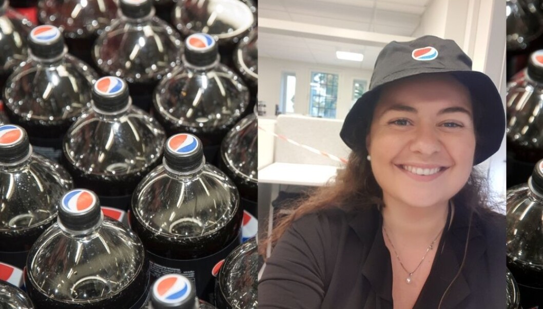 Brand Manager Helene Løvestam i Pepsi Max. Brand Manager Helene Løvestam i Pepsi Max.