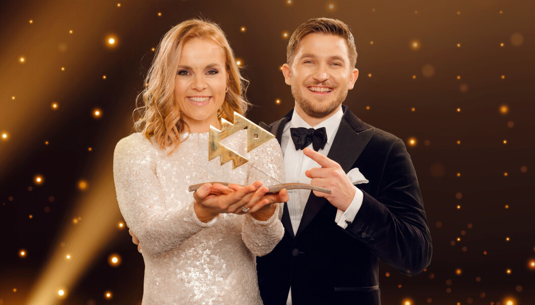 Programledere Helene Olafsen og Jørgen Nilsen. Programledere Helene Olafsen og Jørgen Nilsen.