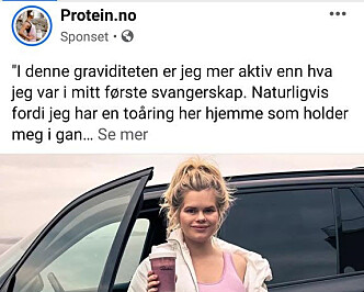 Skjermdump fra Facebook som viser reklamen Pilotfrue er felt for. Skjermdump fra Facebook som viser reklamen Pilotfrue er felt for.