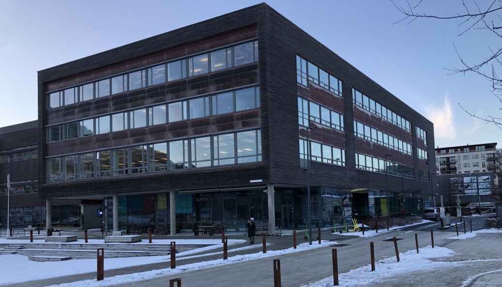 Media Bergen-bygget i Bergen. Media Bergen-bygget i Bergen.