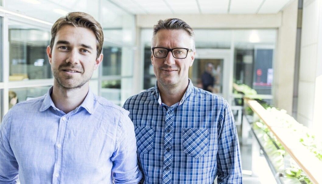 Jonas Brynildsrud, leder i Schibsted Partnerstudio sammen med innholdssjef Svein Arne Haavik Jonas Brynildsrud, leder i Schibsted Partnerstudio sammen med innholdssjef Svein Arne Haavik