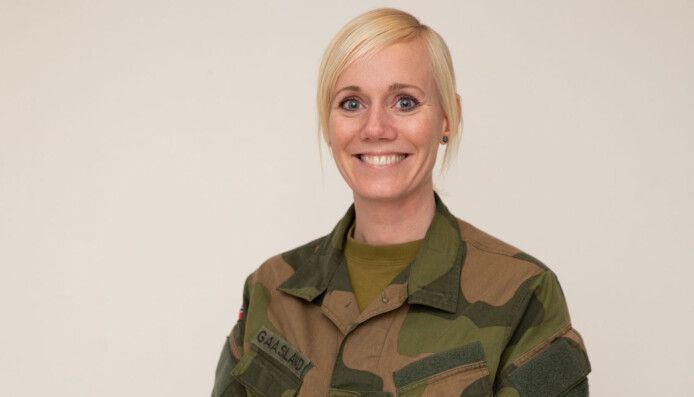 Oberstløytnant og kommunikasjonssjef i Luftforsvaret, Stine Barclay Gaasland Oberstløytnant og kommunikasjonssjef i Luftforsvaret, Stine Barclay Gaasland