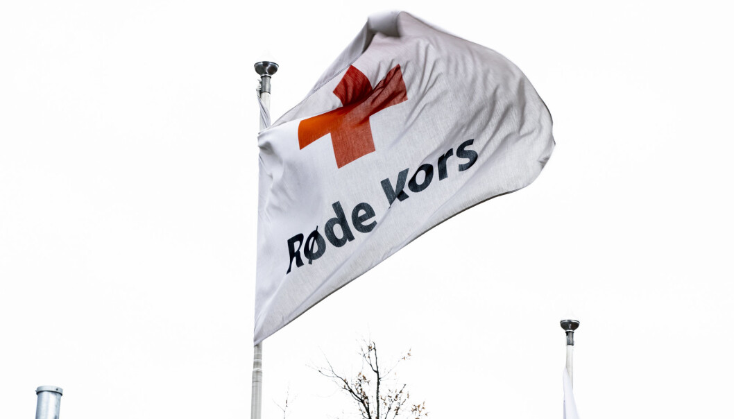 OSLO, NORGE 20200408.
Logo til Røde Kors i lokalene på Grønland
Foto: Berit Roald / NTB OSLO, NORGE 20200408.
Logo til Røde Kors i lokalene på Grønland
Foto: Berit Roald / NTB