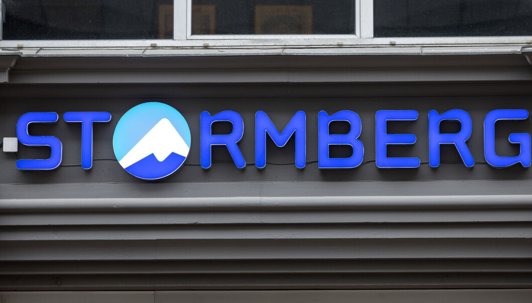 Stormberg, sportskjede logo. Foto: Gorm Kallestad / NTB Stormberg, sportskjede logo. Foto: Gorm Kallestad / NTB
