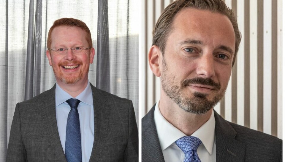 Henrik Glette, kommunikasjonsdirektør i Statnett og Odd Hoen-Sevjen, partner i First House, er begge sjokkerte over krisehåndteringen til Geelmuyden Kiese.