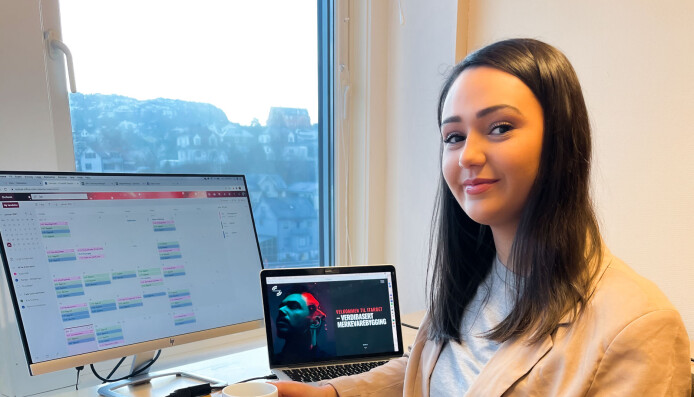 Elisabeth Beeder er en av de fem som jobber i iTarget. Elisabeth Beeder er en av de fem som jobber i iTarget.