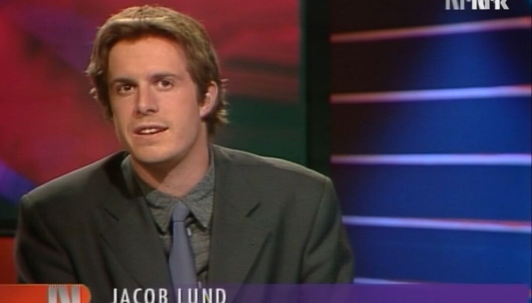 Jacob Lund har en fortid i NRK Sporten Jacob Lund har en fortid i NRK Sporten
