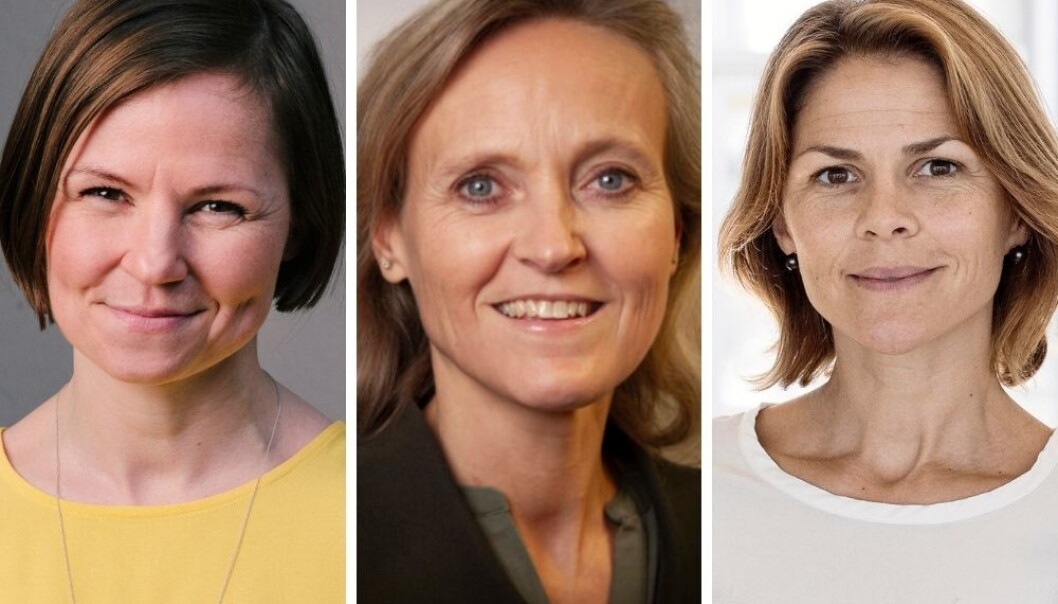 Bærekraftsansvarlig Ragnhild Dalheim Eriksen i SpareBank1 Nord-Norge, bærekraftsjef Mette Nygård Havre i Fjorkraft og kommunikasjonsrådgiver Julie Irgens i Sweco. Bærekraftsansvarlig Ragnhild Dalheim Eriksen i SpareBank1 Nord-Norge, bærekraftsjef Mette Nygård Havre i Fjorkraft og kommunikasjonsrådgiver Julie Irgens i Sweco.