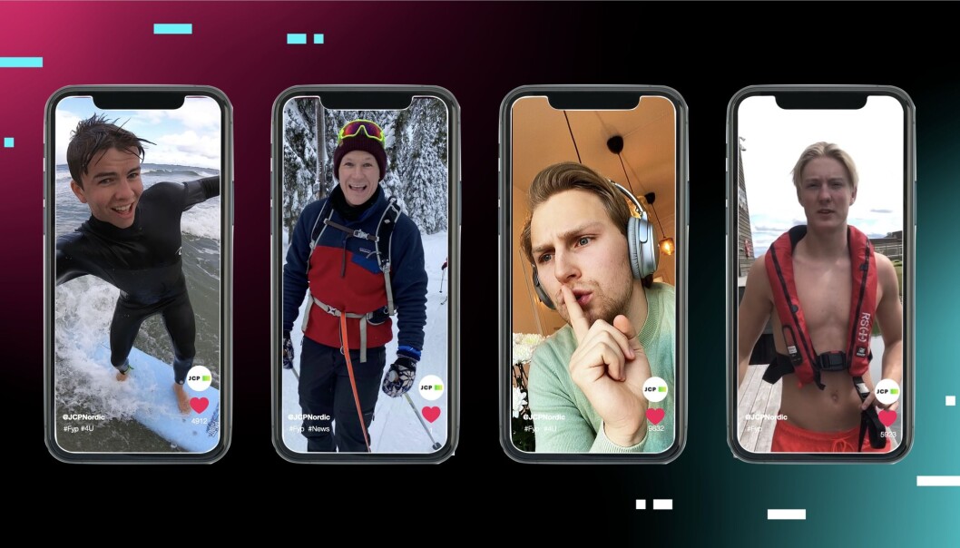 For å hjelpe norske merkevarer å bli mer synlig på TikTok har PR- og reklamebyrået JCP PRAD ansatt Torkel Westby, Max Dahl Svendsen og Marcus Rooth som TikTok-eksperter. For å hjelpe norske merkevarer å bli mer synlig på TikTok har PR- og reklamebyrået JCP PRAD ansatt Torkel Westby, Max Dahl Svendsen og Marcus Rooth som TikTok-eksperter.