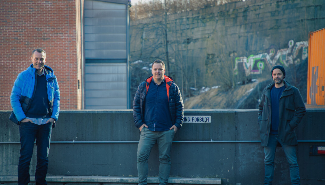 Fra venstre: Styreleder Øystein Tynning, Daglig leder Tommy Stiansen og Konsernsjef Lars Terje Grorud Fra venstre: Styreleder Øystein Tynning, Daglig leder Tommy Stiansen og Konsernsjef Lars Terje Grorud