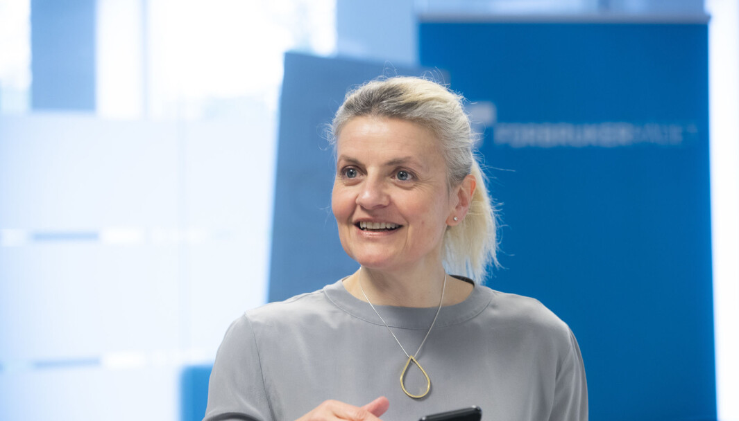 Sjef i Forbrukerrådet, Inger Lise Blyverket. Nå leter Forbrukerrådet etter en ny kommunikasjonssjef. Foto: Berit Roald / NTB Sjef i Forbrukerrådet, Inger Lise Blyverket. Nå leter Forbrukerrådet etter en ny kommunikasjonssjef. Foto: Berit Roald / NTB