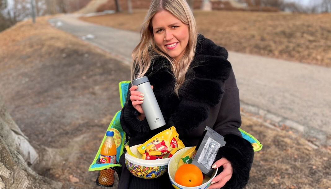 Maren Kjølberg Aamot i Medievikar er godt forberedt på påsken, og skal nyte de røde dagene med påskegodt og vin Maren Kjølberg Aamot i Medievikar er godt forberedt på påsken, og skal nyte de røde dagene med påskegodt og vin