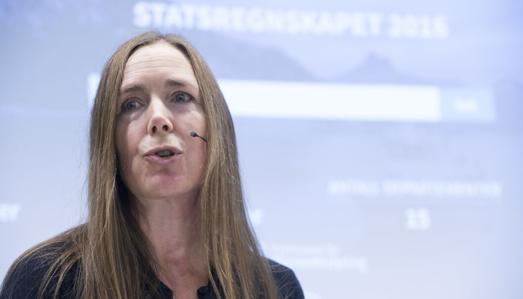 Direktør for Direktoratet for økonomistyring søker ny kommunikasjonsdirektør. På bildet ser du Hilde Singsaas som er direktør i DFØ. Foto: Terje Pedersen / NTB Direktør for Direktoratet for økonomistyring søker ny kommunikasjonsdirektør. På bildet ser du Hilde Singsaas som er direktør i DFØ. Foto: Terje Pedersen / NTB