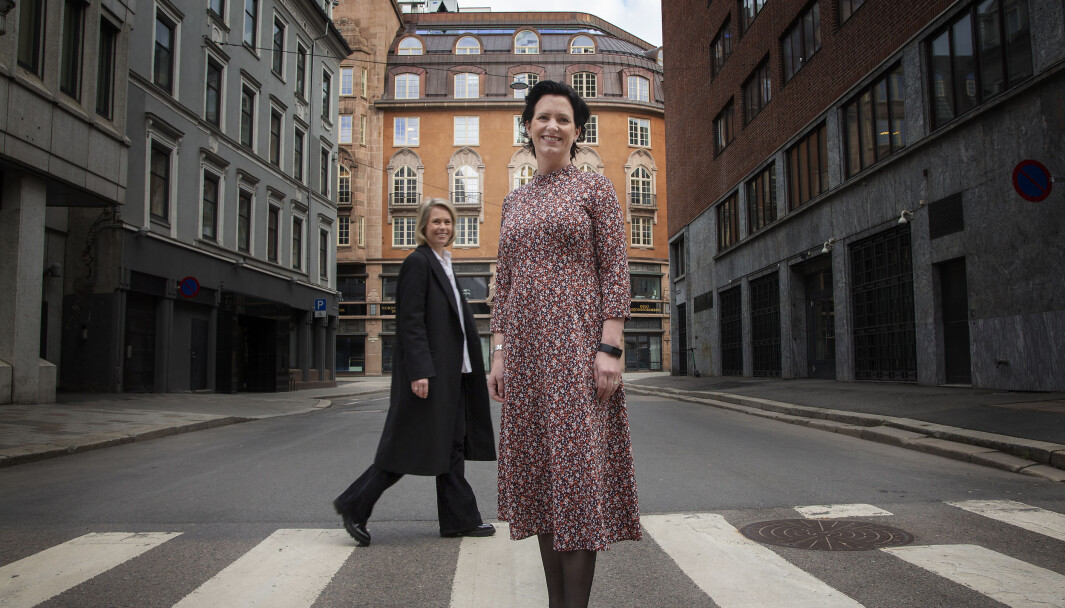 Daglig leder og partner, Guri Størvold sammen med partner Marte Ramuz Eriksen. Foto: Anita Arntzen/KONTRA Produksjon Daglig leder og partner, Guri Størvold sammen med partner Marte Ramuz Eriksen. Foto: Anita Arntzen/KONTRA Produksjon