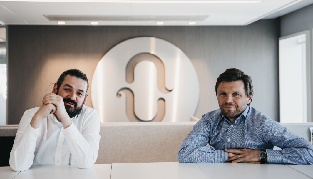 Leder for innhold, kreativitet og annonsering, Kyrre Edquist-Hansen sammen med Nucleus-sjef Axel Revheim. Leder for innhold, kreativitet og annonsering, Kyrre Edquist-Hansen sammen med Nucleus-sjef Axel Revheim.