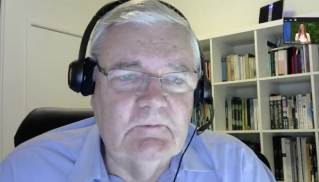 Jim Macnamara live fra Sydney under årets digitale kommunikasjonsdager. Jim Macnamara live fra Sydney under årets digitale kommunikasjonsdager.
