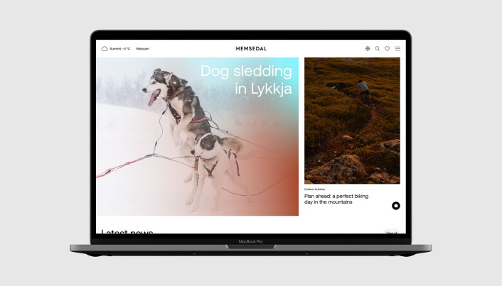 Visuell identitet og webside er designet av Bleed, mens Avento har vært ansvarlig for teknisk utvikling. Visuell identitet og webside er designet av Bleed, mens Avento har vært ansvarlig for teknisk utvikling.