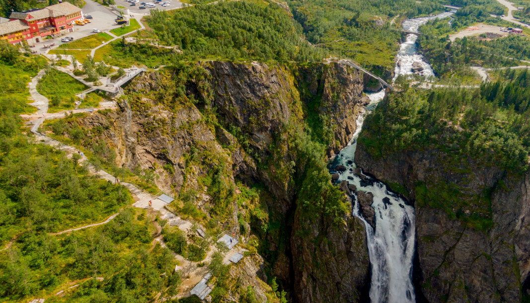 Regjeringen legger 50 millioner kroner på bordet for å lokke turister til Norge igjen. Her fra turistperlen Vøringsfossen i Eidfjord. Regjeringen legger 50 millioner kroner på bordet for å lokke turister til Norge igjen. Her fra turistperlen Vøringsfossen i Eidfjord.
