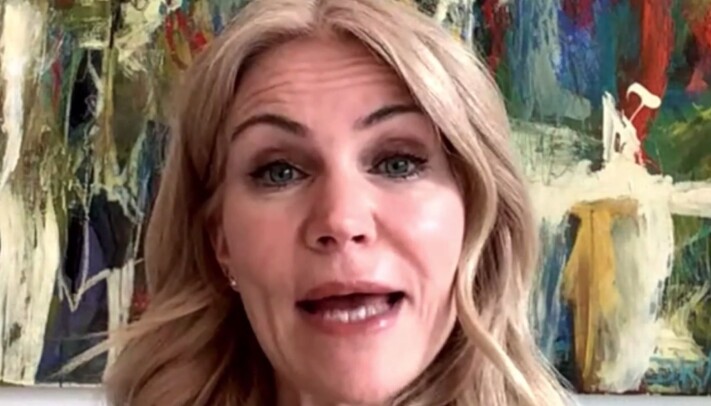 Helle Thorning-Schmidt, tidligere statsminister i Danmark og nå rådsmedlen av Facebook Oversight Board under Nordiske Mediedager 2021. Helle Thorning-Schmidt, tidligere statsminister i Danmark og nå rådsmedlen av Facebook Oversight Board under Nordiske Mediedager 2021.