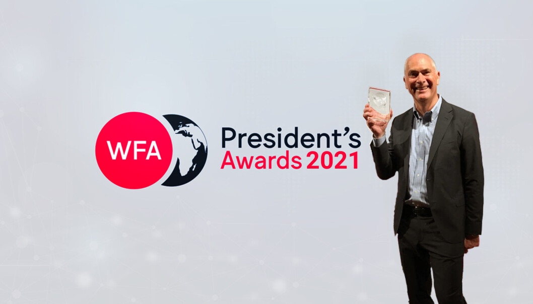 ANFO tok nok en gang med seg utmerkelsen WFA President´s Awards. Denne gang med tjenesten MarTech Stack-check. ANFO tok nok en gang med seg utmerkelsen WFA President´s Awards. Denne gang med tjenesten MarTech Stack-check.