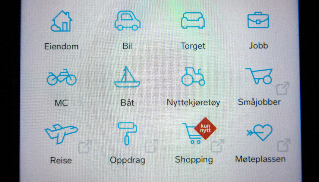Oslo 20190225.
Illustrasjonsbilde: Finn appen på mobil.
Foto: Gorm Kallestad / NTB Oslo 20190225.
Illustrasjonsbilde: Finn appen på mobil.
Foto: Gorm Kallestad / NTB
