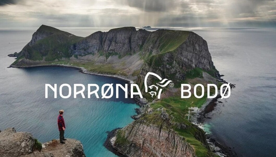 Norrøna brukte bilde av Håen på øya i Værøy i forbindelse med butikkåpning. Norrøna brukte bilde av Håen på øya i Værøy i forbindelse med butikkåpning.
