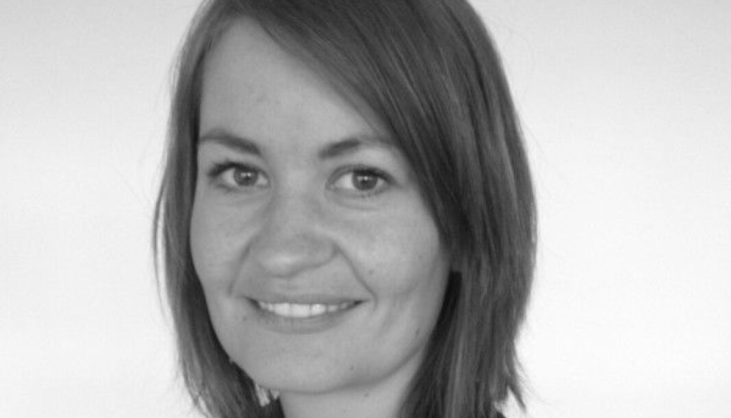 Kjerstin Opdahl Skistad (39) skal jobbe med bærekraft hos Grong Sparebank fra august. Kjerstin Opdahl Skistad (39) skal jobbe med bærekraft hos Grong Sparebank fra august.