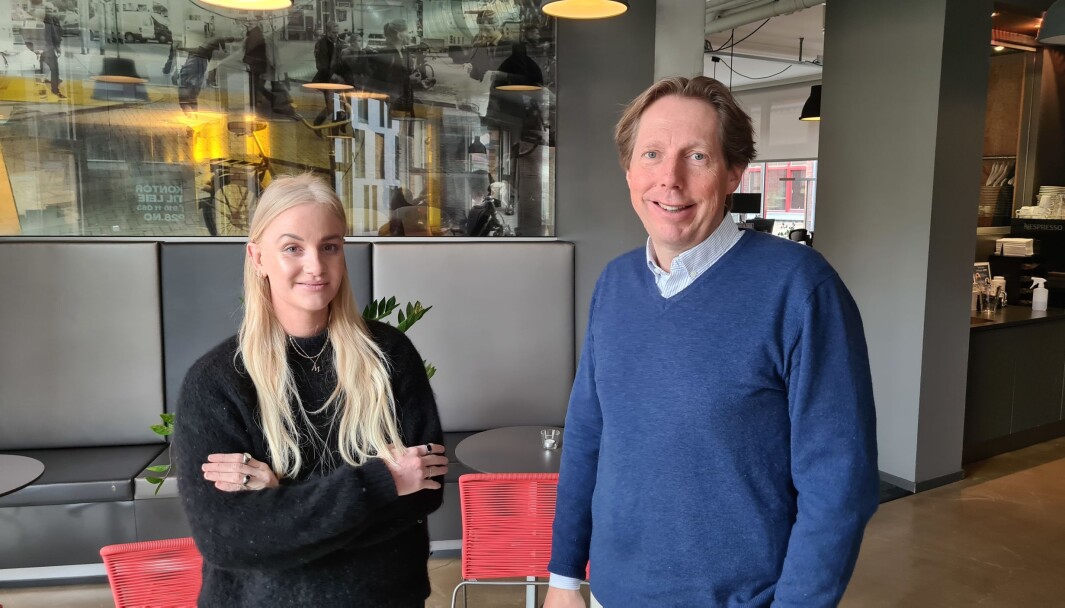 F.v. Mari Aldridge Øverland (Client Lead, RED dentsu X) og Christian Espeseth (Adm.Dir, RED dentsu X) F.v. Mari Aldridge Øverland (Client Lead, RED dentsu X) og Christian Espeseth (Adm.Dir, RED dentsu X)