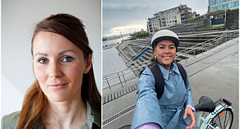 Kristina og Maiken skal jobbe med merkevarebygging for Stavanger kommune