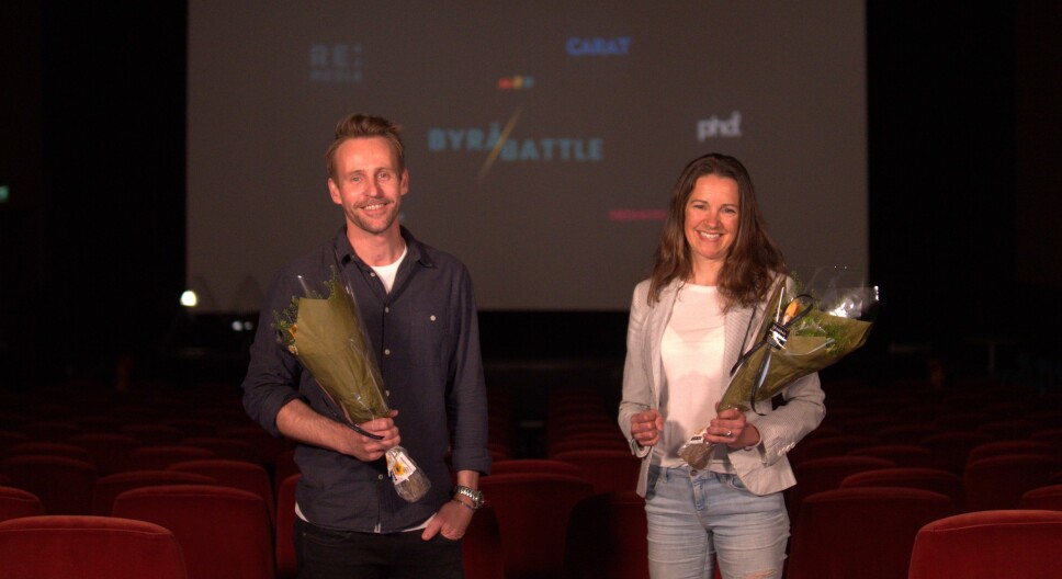 Jørgen Marthinsen og Anne Cathrine Aasen stakk av med seieren i Byråbattle 2021