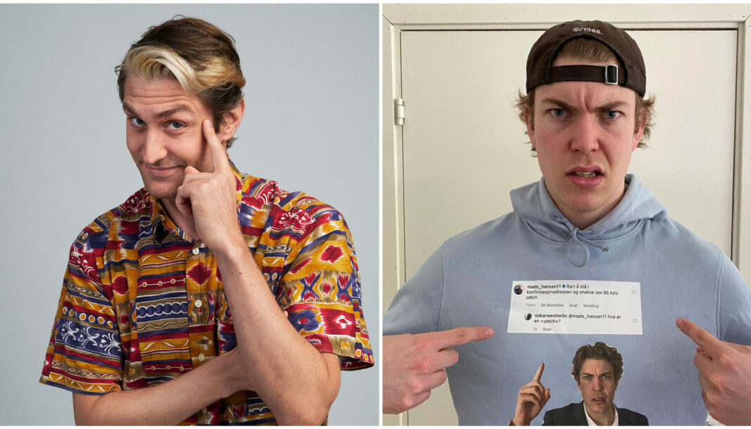 Oskar Westerlin og Kristoffer Kaayne Kaalsaas er begge store profiler på norsk TikTok. De bruker plattformen til å lage underholdning gjennom matlaging, vurdering av kjøleskap og bygge eget merkevare. Oskar Westerlin og Kristoffer Kaayne Kaalsaas er begge store profiler på norsk TikTok. De bruker plattformen til å lage underholdning gjennom matlaging, vurdering av kjøleskap og bygge eget merkevare.