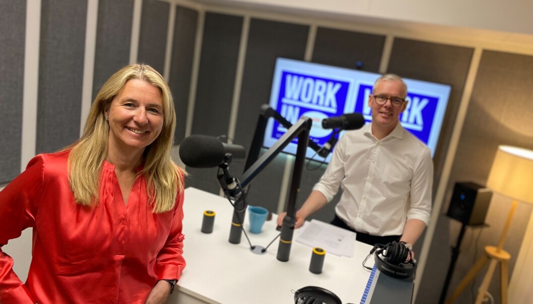 Tove Selnes, konserndirektør People (HR) i Storebrand har gjestet den nye podkasten «Work In» ledet av blant annet Per Valebrokk i Storm Communications. Tove Selnes, konserndirektør People (HR) i Storebrand har gjestet den nye podkasten «Work In» ledet av blant annet Per Valebrokk i Storm Communications.