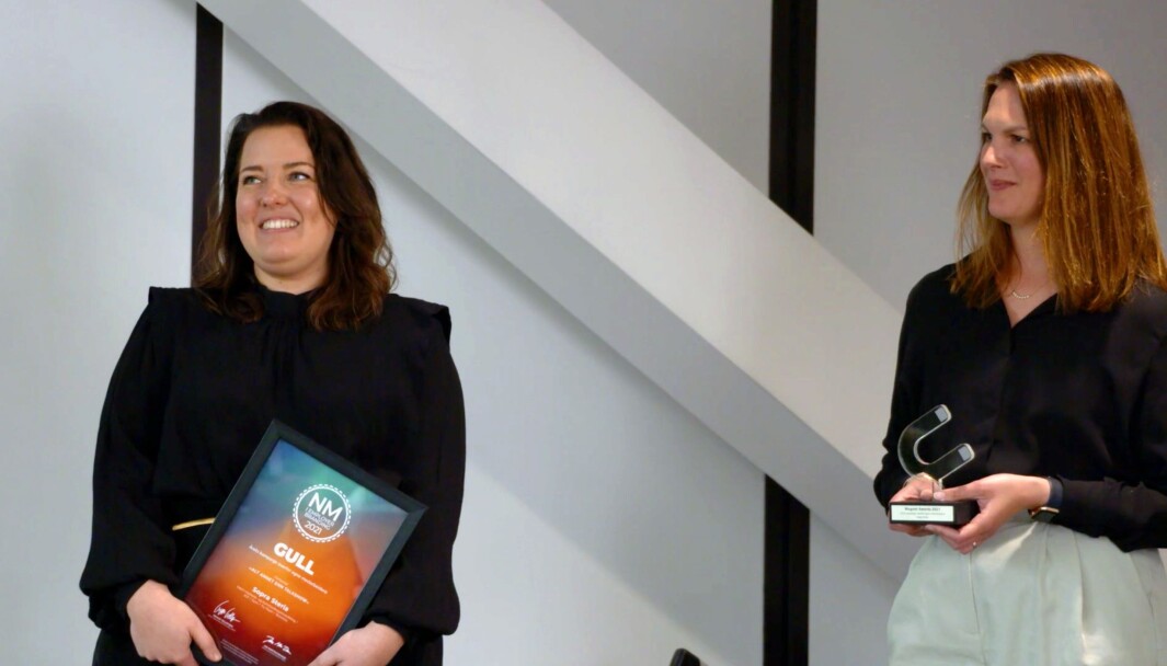 Gullet i kategorien «årets kampanje overfor egne medarbeidere» gikk til Sopra Steria med kampanjen «Alt annet enn et talkshow» Gullet i kategorien «årets kampanje overfor egne medarbeidere» gikk til Sopra Steria med kampanjen «Alt annet enn et talkshow»