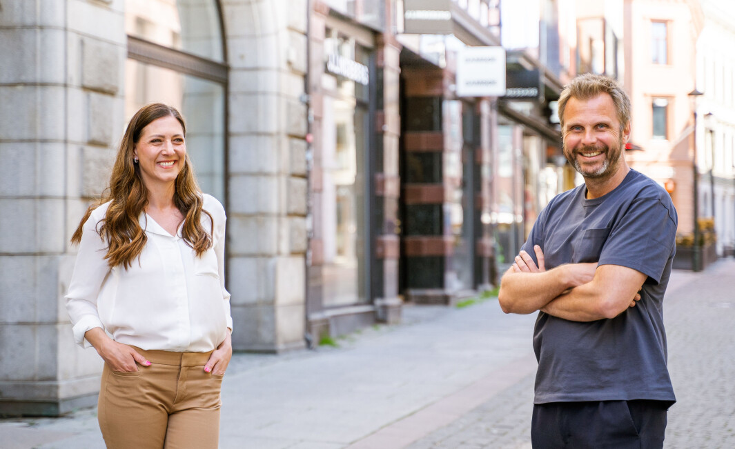 Christina Odéen og Torgeir Micaelsen Christina Odéen og Torgeir Micaelsen