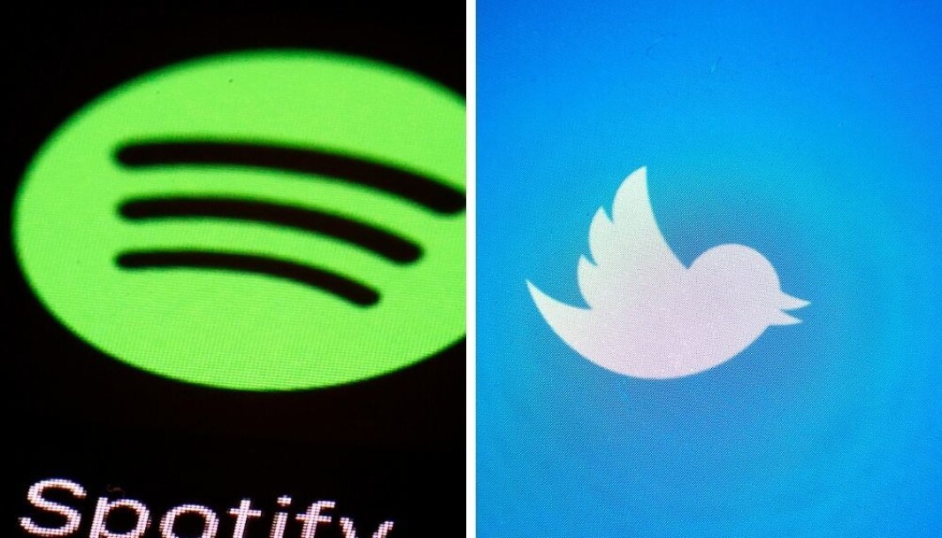 Spotify og Twitter er to av flere nettsider som opplever trøbbel tirsdag. Spotify og Twitter er to av flere nettsider som opplever trøbbel tirsdag.