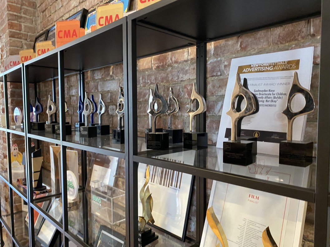 Geelmuyden Kiese hadde fire nominasjoner til årets Sabre Awards, og har allerede vunnet 19 priser tidligere. Geelmuyden Kiese hadde fire nominasjoner til årets Sabre Awards, og har allerede vunnet 19 priser tidligere.