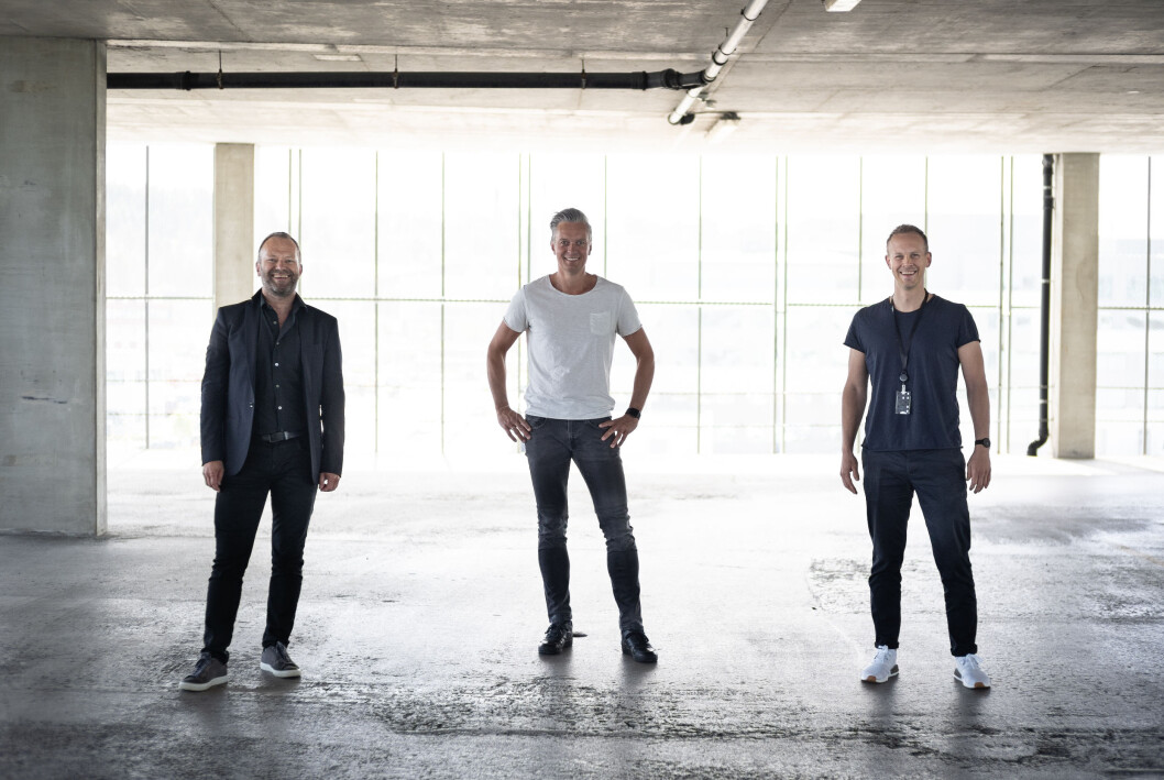Bjarne Uldal (f.v.), Are Sleveland (partnere i Hey Ho Let´s Go), og Øyvind Helland (leder for design og nyskaping i Solv AS),danner et nytt design og nyskapningsteam i Solv. Bjarne Uldal (f.v.), Are Sleveland (partnere i Hey Ho Let´s Go), og Øyvind Helland (leder for design og nyskaping i Solv AS),danner et nytt design og nyskapningsteam i Solv.