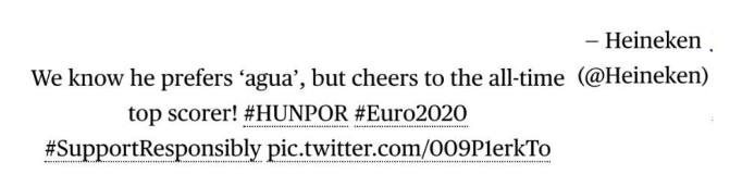 Denne tweeten er slettet fra Henekens Twitterkonto. Denne tweeten er slettet fra Henekens Twitterkonto.