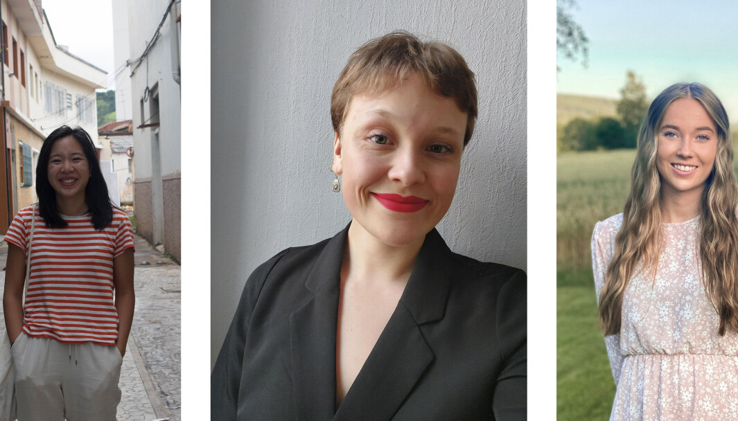 Studentene Anna Nguyen (24), Nora Sæter (25) og Eirin Skiaker (22) som har kapret seg sommerjobber som innholdsprodusenter i IT-firmaet Nettbureau. Studentene Anna Nguyen (24), Nora Sæter (25) og Eirin Skiaker (22) som har kapret seg sommerjobber som innholdsprodusenter i IT-firmaet Nettbureau.