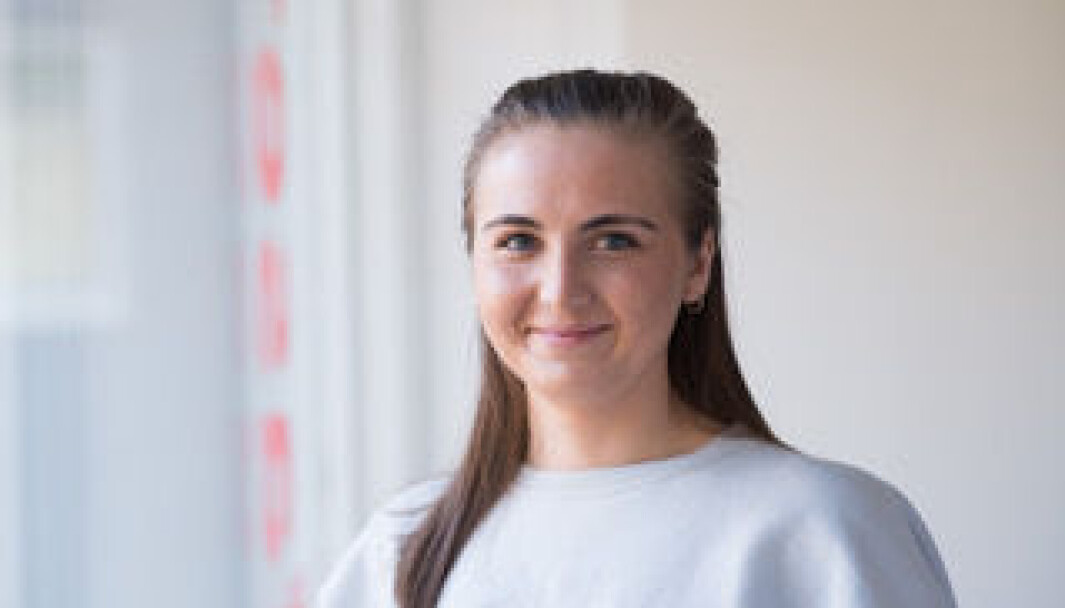 Martine Østrem jobber som tekstforfatter i Fasett. Martine Østrem jobber som tekstforfatter i Fasett.