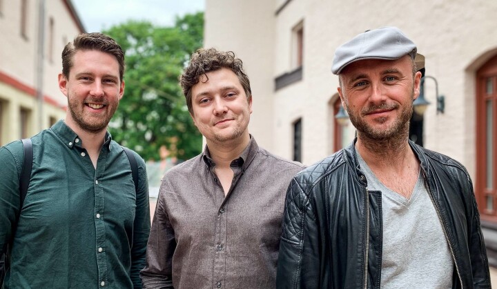 «At Hand», kan oversettes med «for hånden», og nettverket skal være lett tilgjengelig når nødvendig. Fv. Aleksander Erichsen, Christer Magnussen og Ole Idar Bråthen.